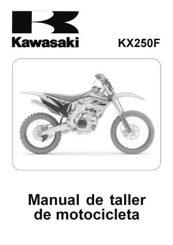 Manual de taller KX250XAF