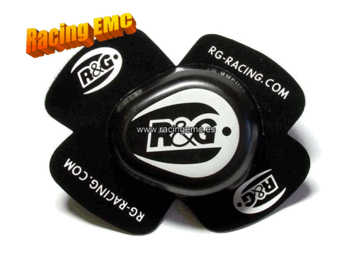 R&G Deslizadores de Rodillas Color Negro