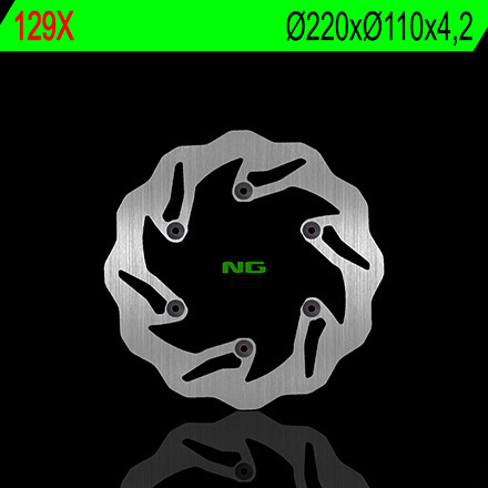 Disco de Freno Ondulado NG 129X