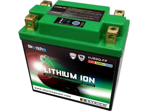 Batería Litio Skyrich HJB9Q-FP Con indicador de carga