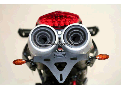 Soporte placa matricula Ducati 796 Hypermotard 10-15