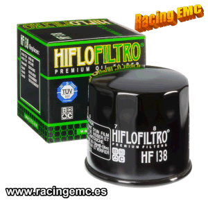 Filtro Aceite Hiflofiltro HF138