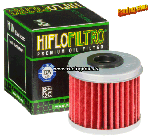 Filtro Aceite Hiflofiltro HF116