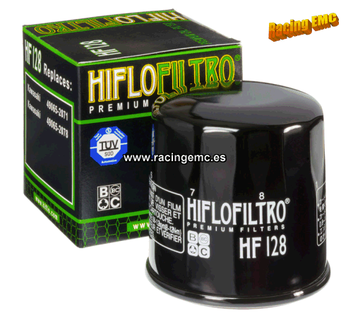 Filtro Aceite Hiflofiltro HF128