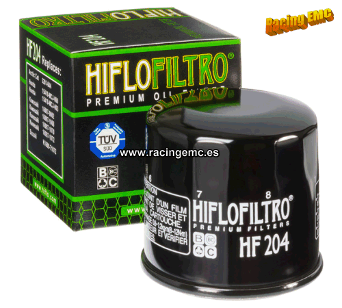 Filtro Aceite Hiflofiltro HF204