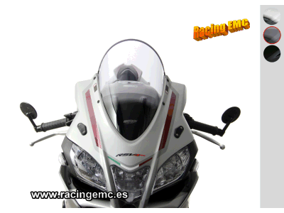 Cúpula Racing Negro Aprilia 1000 RSV 4 RR 15-17