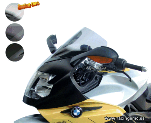 Cúpula Racing Negro BMW K1300,S 09-16 K1200S 04-08