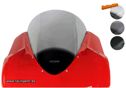 Cúpula Racing Negra Ducati 959,1299,S,R Panigale 2015-