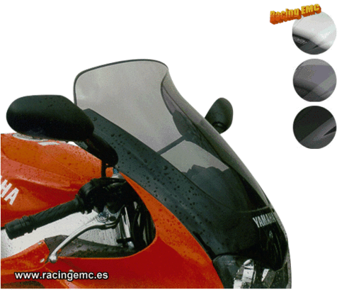 Cupula Touring Negra Yamaha YZF 1000 R Thunderace 96-01