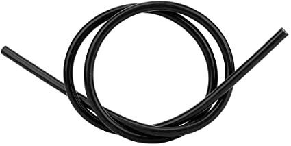 Cable de Bujía Silicona 7 mm Negro 1 Metro