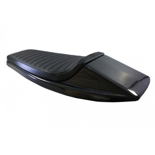 Asiento Cafe Racer Flat Track Negro